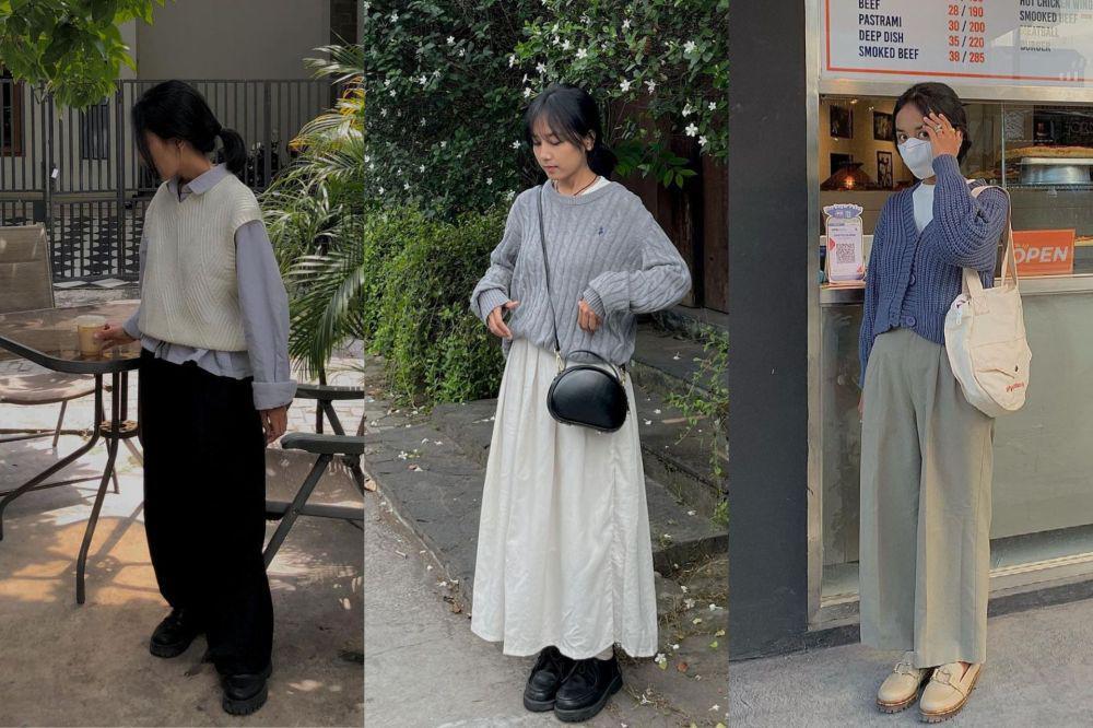 9 OOTD Knitwear ala Aasyabill, Tampil Kece Tanpa Ribet!