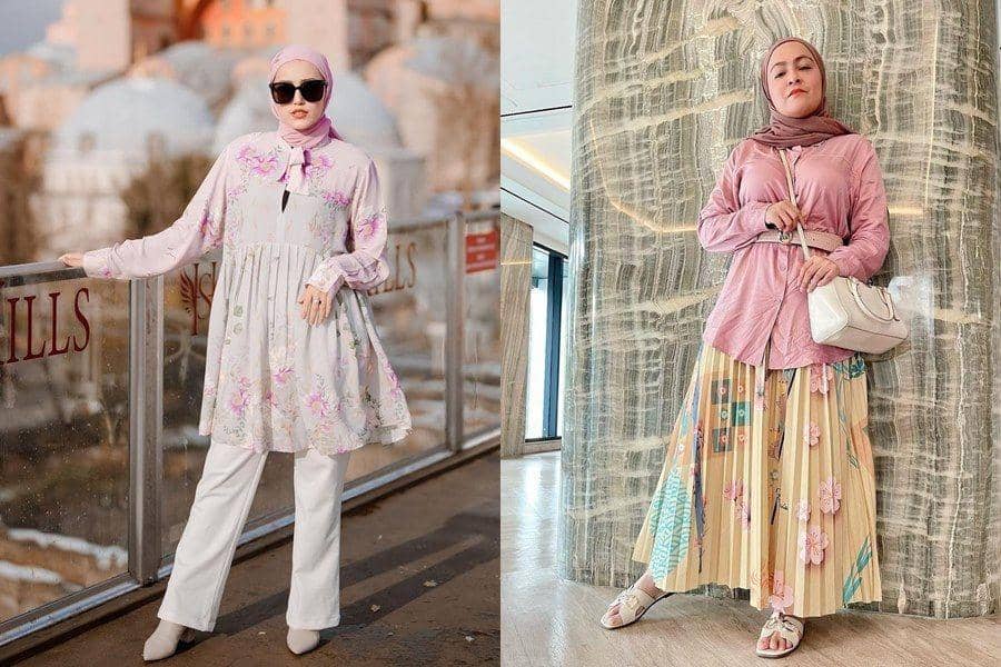 10 Adu Gaya Adelia Pasha Vs. Astrid Kuya, Istri Politisi Artis