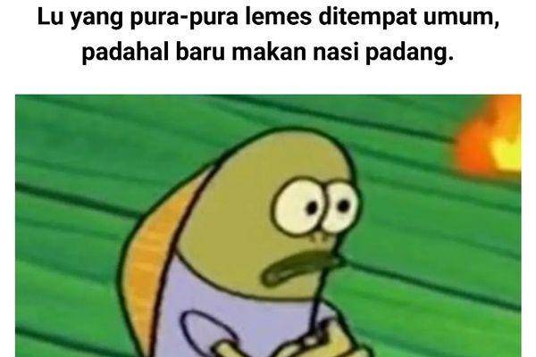 meme pura-pura puasa (instagram.com/statuslucu_official)