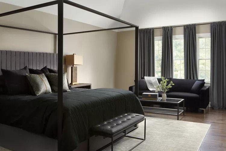 Inspirasi dekorasi gorden untuk kamar tidur (grayspaceinteriors.com)