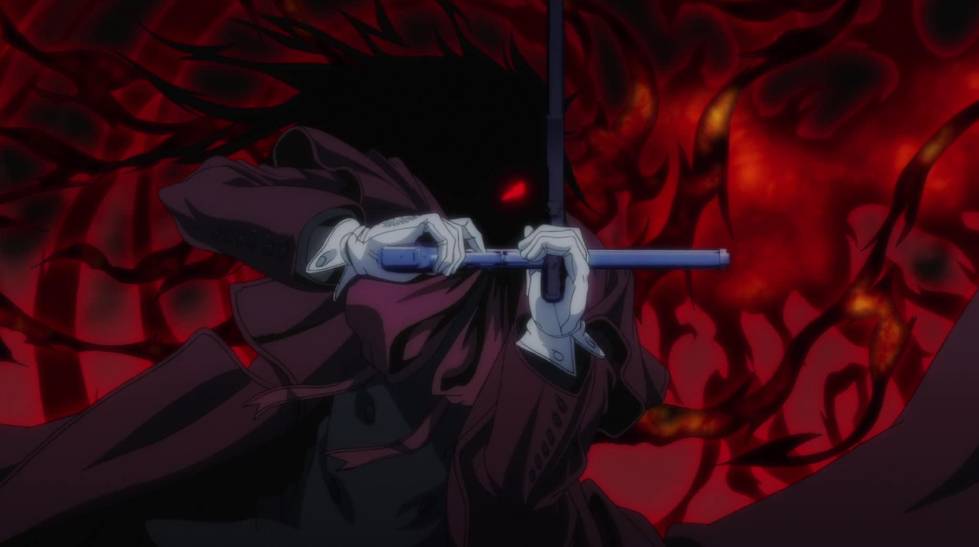 Alucard dari anime Hellsing Ultimate (2006) (dok. Madhouse/Hellsing Ultimate)
