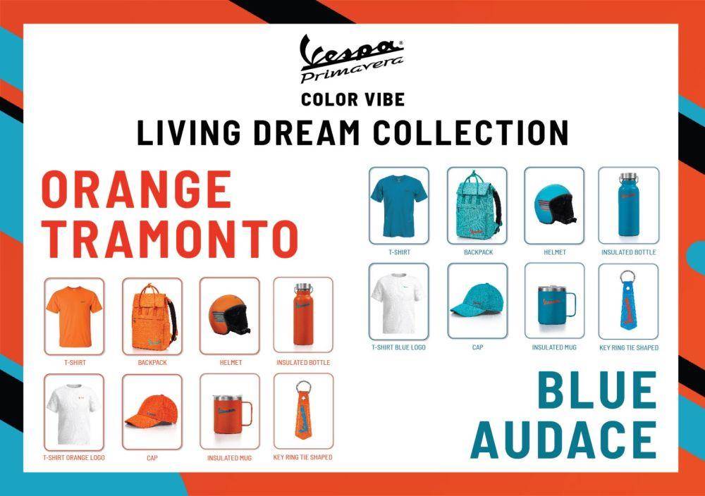 Merchandise dengan warna yang juga mencolok (dok. Vespa)