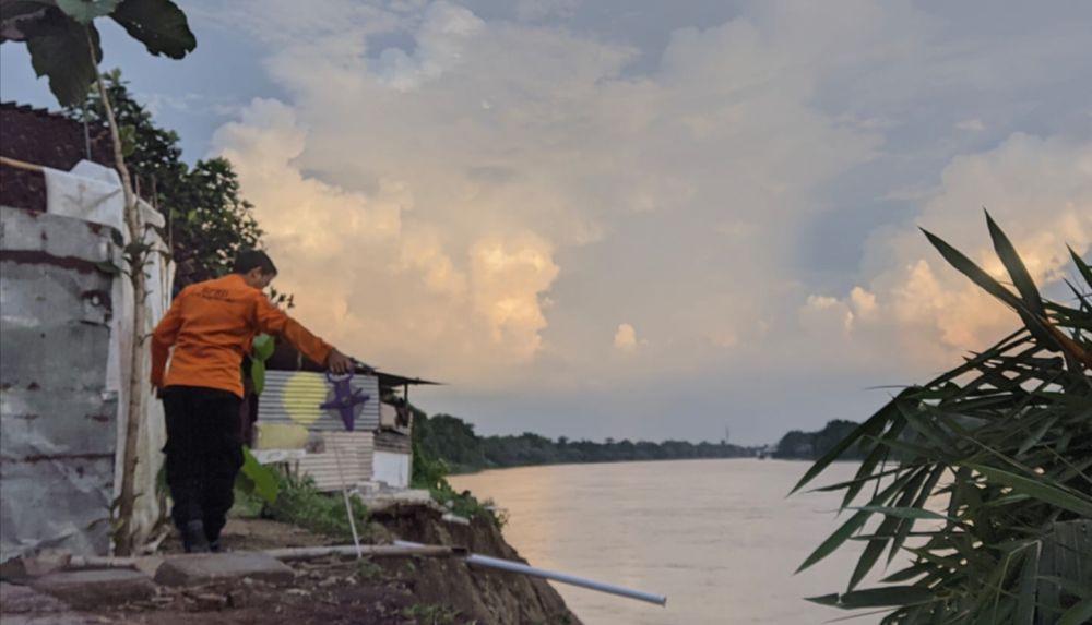 Lima rumah warga Kabupaten Bojonegoro terancam longsor. Dok Istimewa