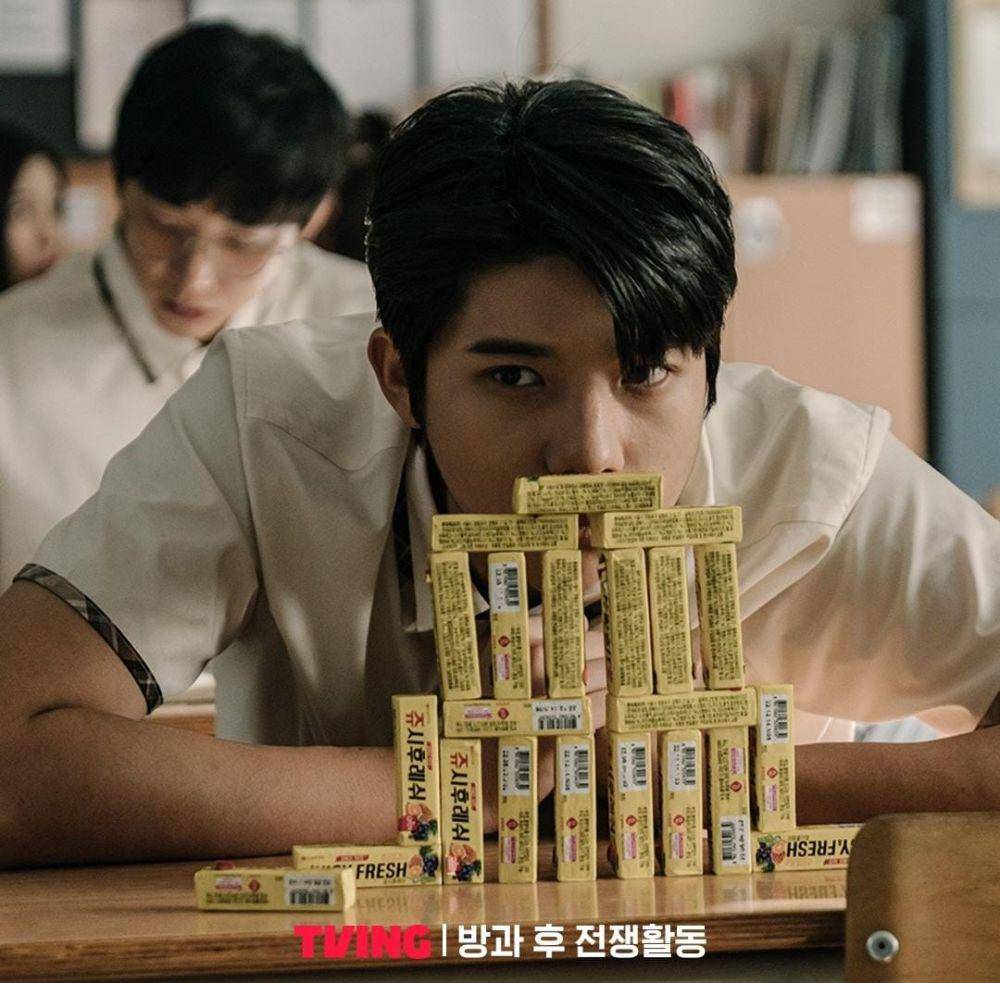 Moon Sang Min di drama Duty After School (instagram.com/tving.official)