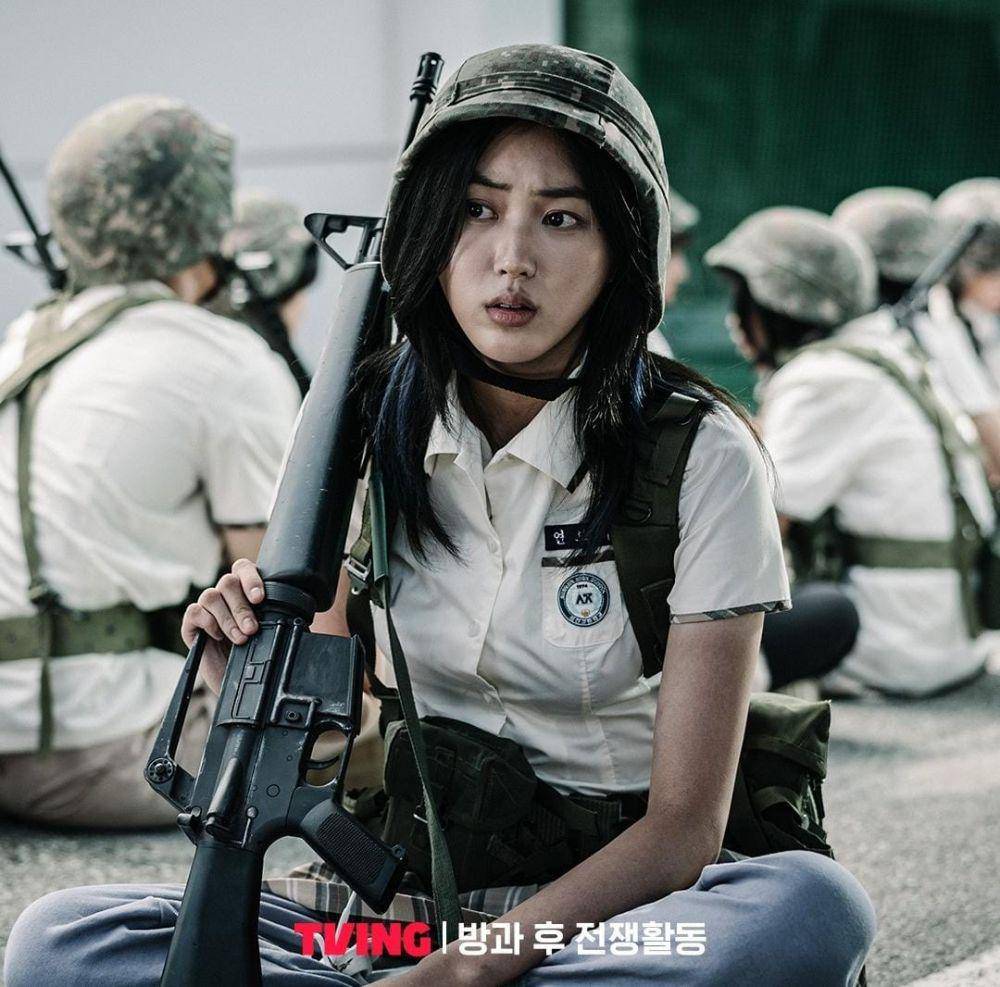 Kwon Eun Bin di drama Duty After School (instagram.com/tving.official)