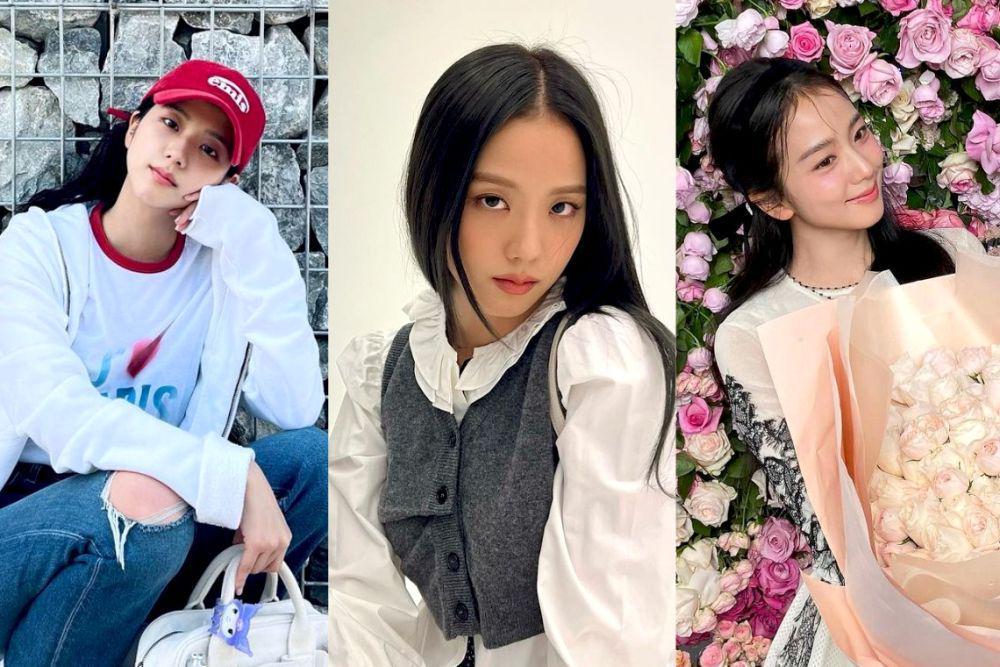 10 Ide Outfit Putih Jisoo BLACKPINK yang Cocok buat Lebaran