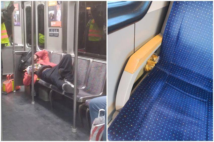 momen apes dan ngeselin saat berada di kereta (reddit.com/user/thedafthatter | reddit.com/user/DisasterLievelde)