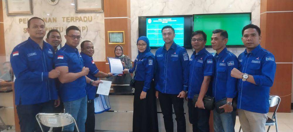 BHPP DPD Demokrat DKI Jakarta mendatangi Pengadilan Tata Usaha Negara (PTUN), untuk menyerahkan surat permohonan perlindungan hukum dan keadilan kepada Ketua Mahkamah Agung RI (dok. DPD Demokrat DKI Jakarta)