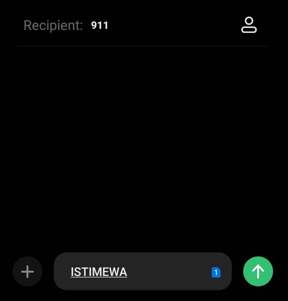 Cara pinjam pulsa AXIS melalui SMS (Dok. IDN Times/Yogama W)