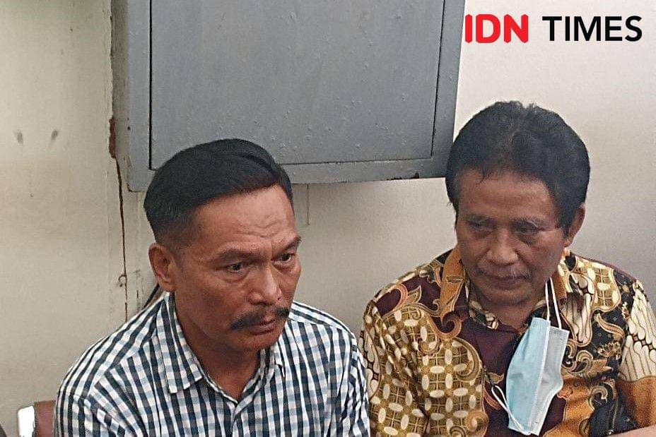 Ayah Shane Lukas (19), Tagor Lumbantoruan (60) di Pengadilan Negeri Jakarta Selatan (IDN Times/Lia Hutasoit)