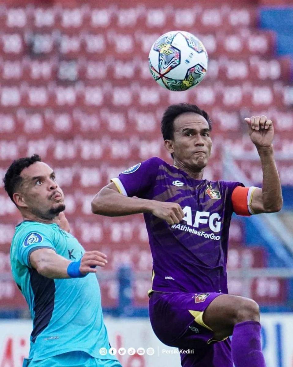 Faris Aditama saat bermain bersama Persik Kediri. IDN Times/ istimewa