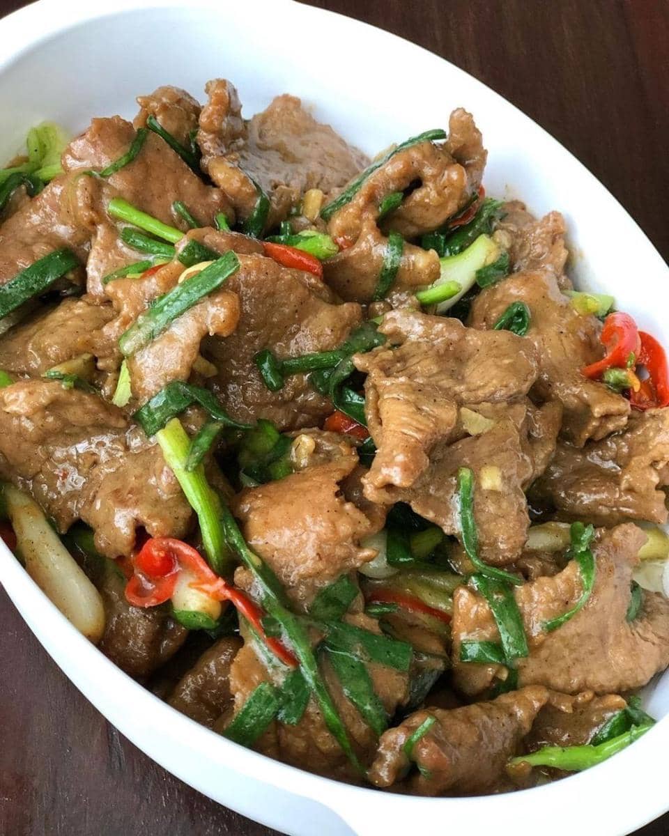 Resep Tumis Daging Daun Bawang, Menu Buka Puasa yang Praktis