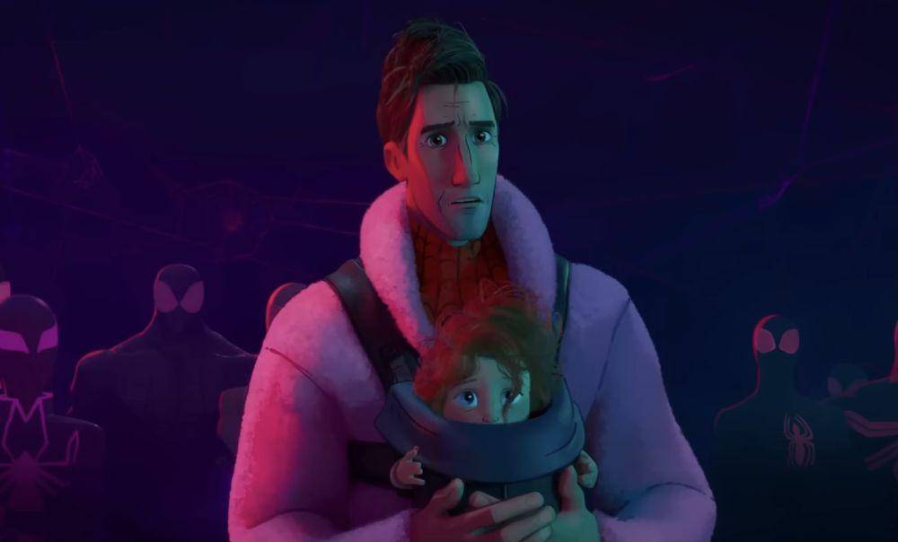 Peter Parker dan Mayday Parker dalam Spider-Man: Across the Spider-Verse (dok. Marvel Studios/Spider-Man: Across the Spider-Verse)