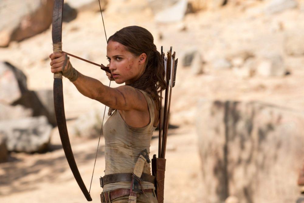 Alicia Vikander dalam film Tomb Raider. (dok. Warner Bros. Pictures/Tomb Raider)