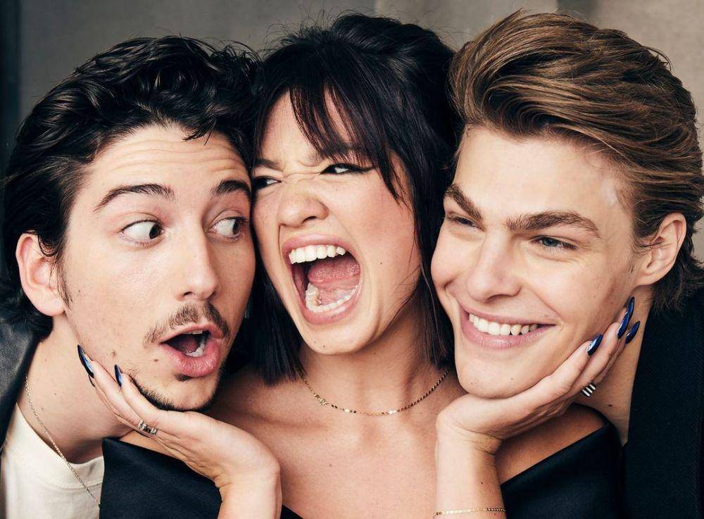 Blake Draper, Elizabeth Peyton Lee dan Milo Mainhem (instagram.com/blakehdraper)