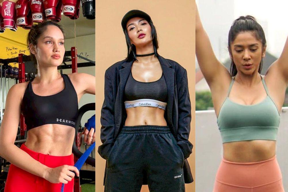 10 Potret Artis Perempuan Indonesia yang Berotot, Strong Woman!