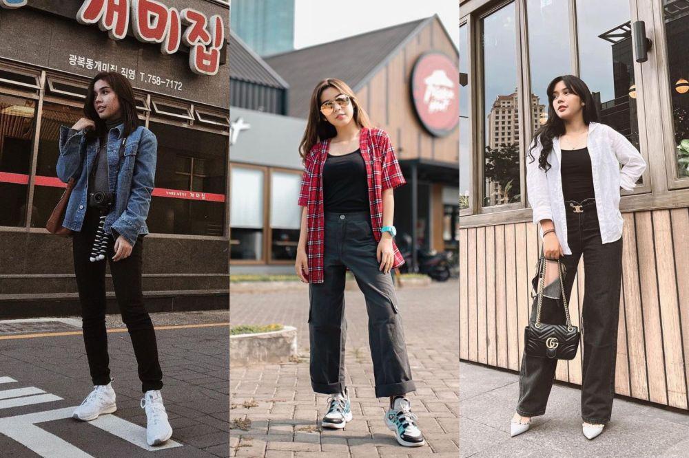 9 OOTD ala Fay Nabila, Trendi buat ke Kampus!
