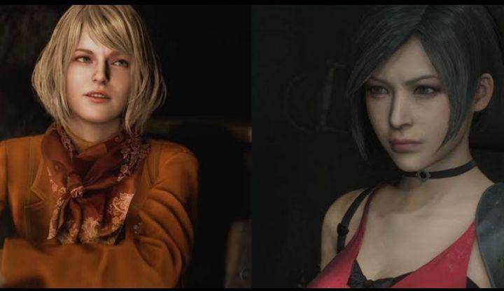 Ashley Graham dan Ada Wong (dok. Capcom/Resident Evil 4 | dok. Capcom/Resident Evil 2)