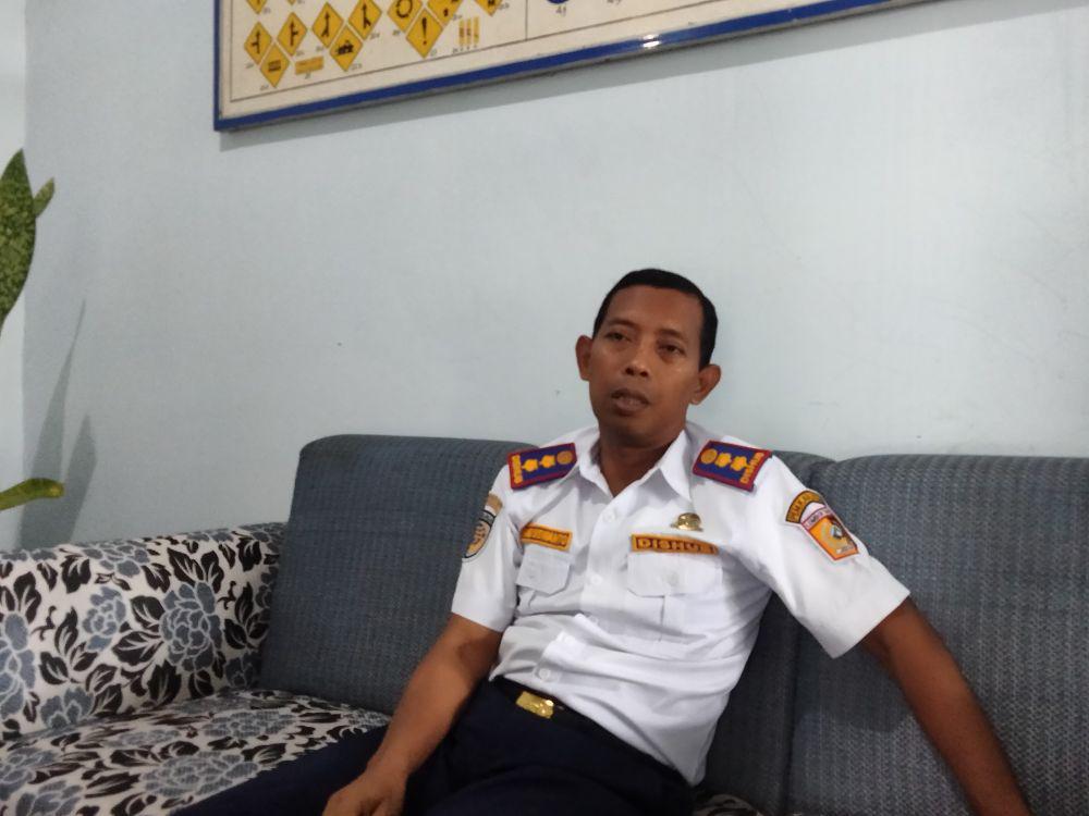 Kepala Bidang Pengembangan dan Teknologi Dinas Perhubungan Lotim Hadi Siswanto