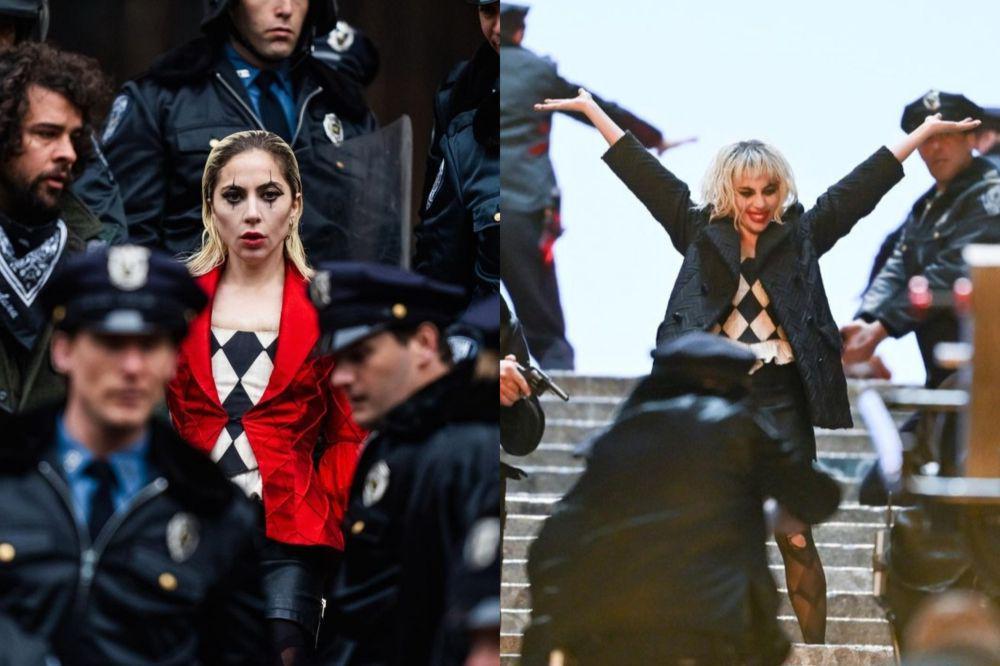 9 Potret Lady Gaga Jadi Harley Quinn di Film Joker 2, Keren Abis!