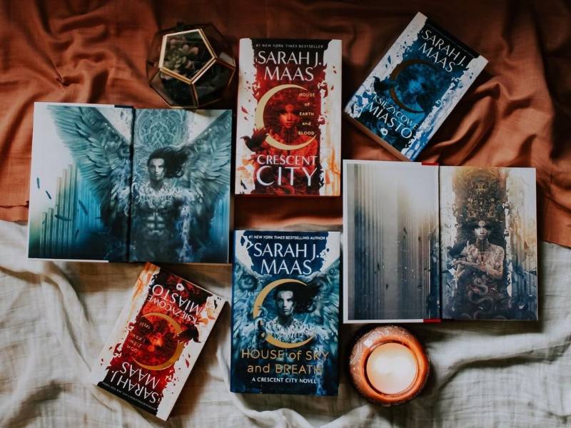 Crescent City Series oleh Sarah J. Maas (instagram.com/bookedupandcaffeinated)