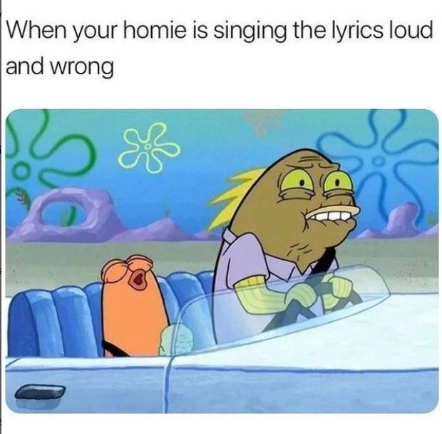 meme menikmati musik (instagram.com/extradrink)