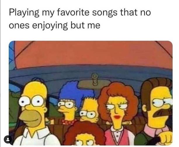 meme menikmati musik (instagram.com/extradrink)