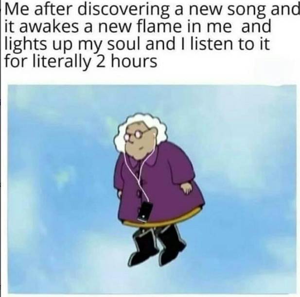 meme menikmati musik (instagram.com/introvertsofsociety)