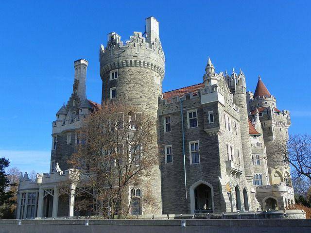 Casa Loma di kota Toronto, Kanada (pixabay.com/freebie)