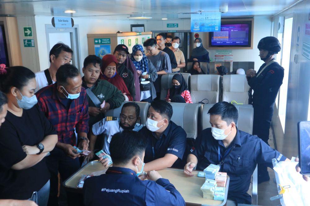 BI dan ASDP Buka Layanan Penukaran Uang di Pelabuhan Bakauheni