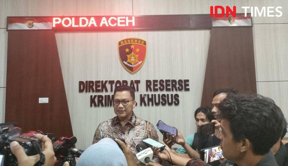 Dir Reskrimsus Polda Aceh, Kombes Pol Winardy. (Dokumentasi Humas Polda Aceh untuk IDN Times)