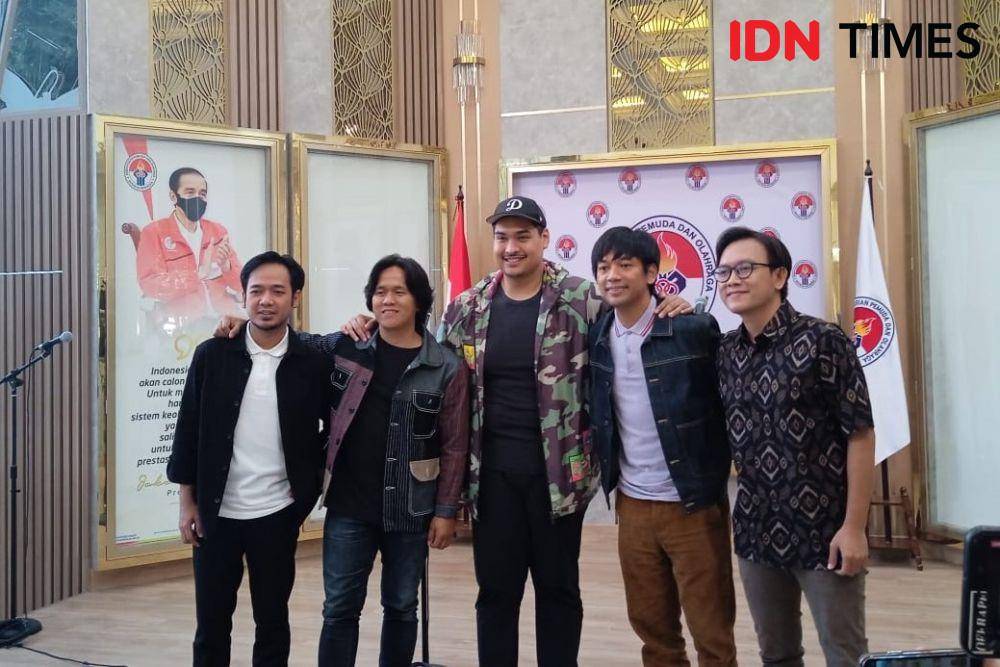 Tampil di NAMM Show Los Angeles, D'Masiv Pakai Alat Musik Brand Lokal