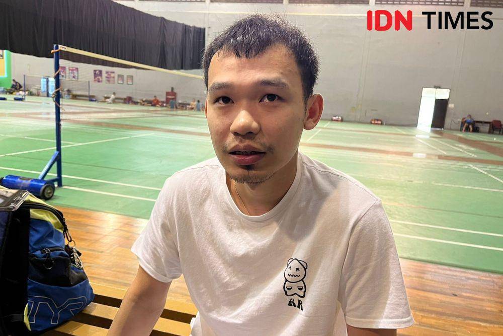 Atlet ganda campuran Indonesia, Rinov Rivaldy (IDN Times/Margith Juita Damanik)