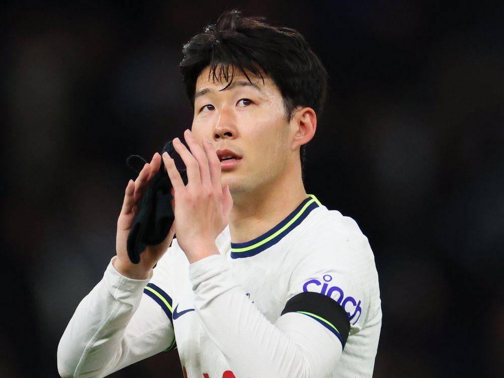 Son Heung Min (twitter.com/SpursOfficial)