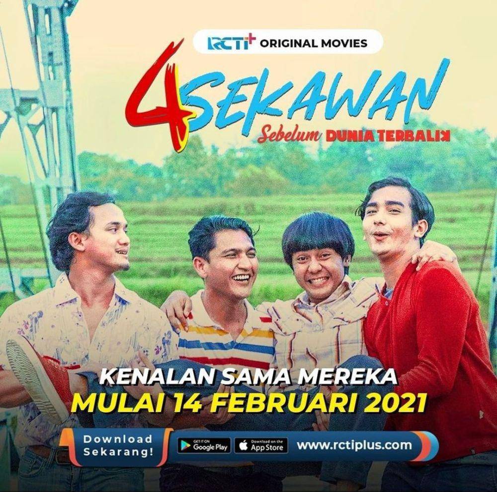poster film 4 Sekawan Sebelum Dunia Terbalik (instagram.com/arbaniyasiz)