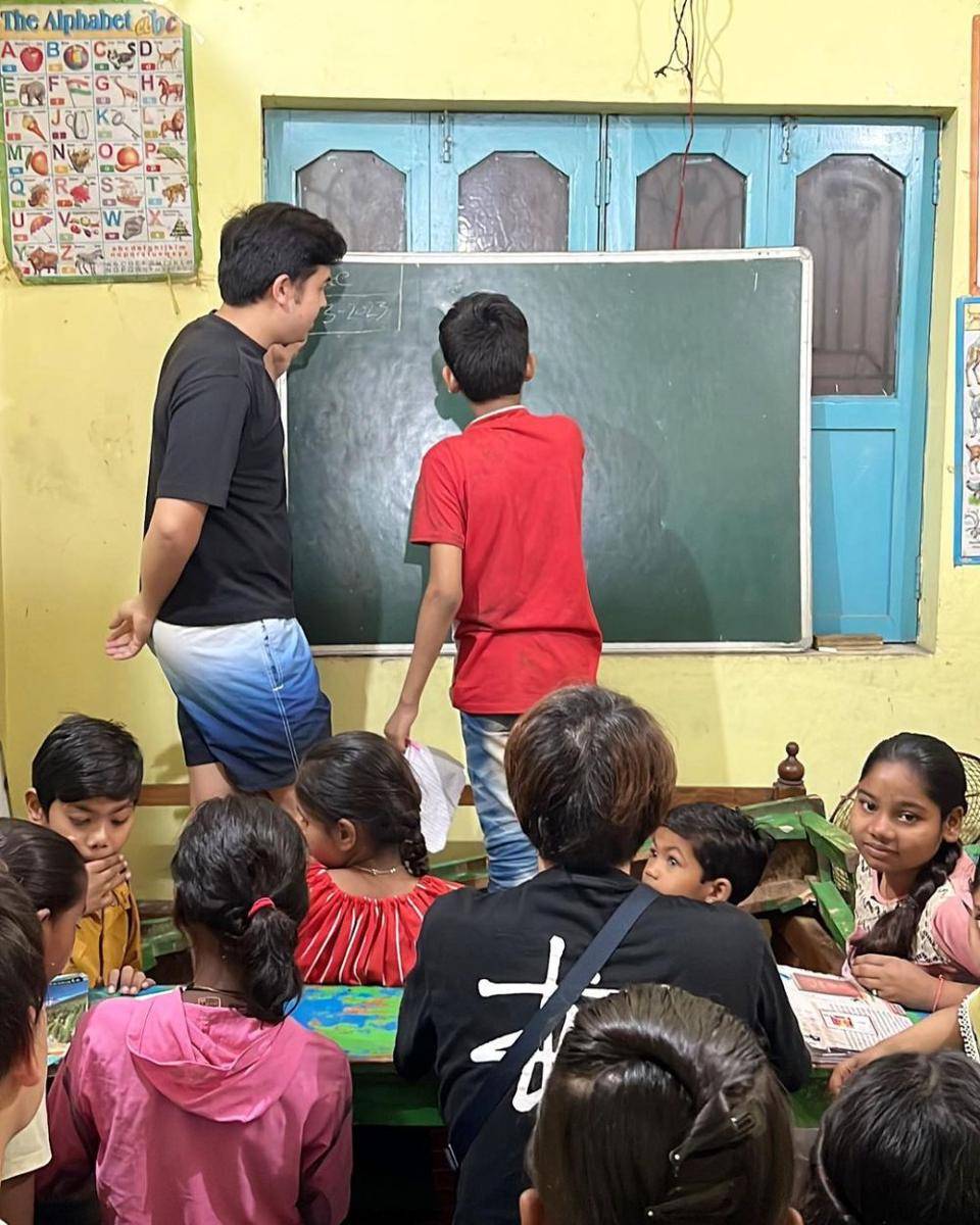 Jerome Polin jadi guru di India (instagram.com/jeromepolin)