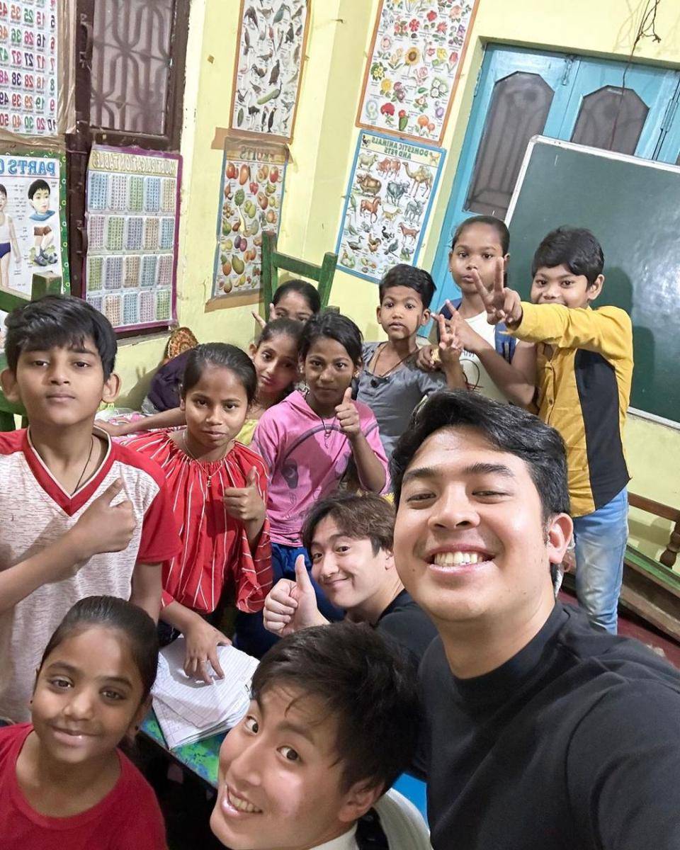 Jerome Polin jadi guru di India (instagram.com/jeromepolin)