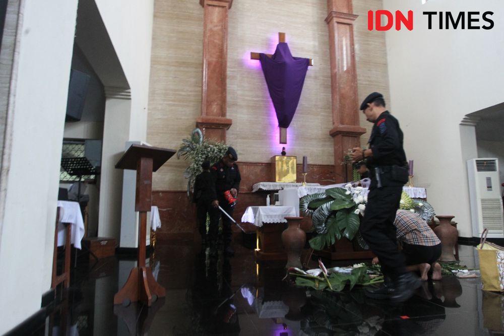 Ratusan Personel Polresta Yogyakarta Dikerahkan Amankan Paskah