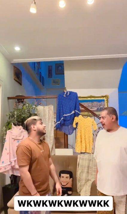 Fadil Jaidi dan Pak Muh (instagram.com/fadiljaidi)