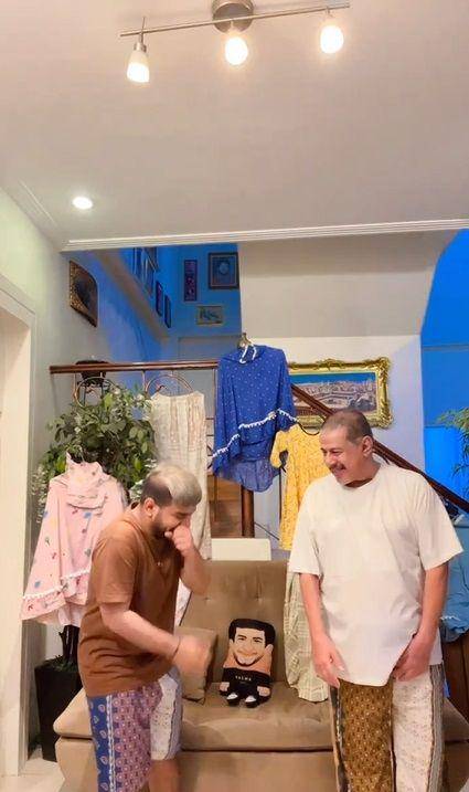 Fadil Jaidi dan Pak Muh (instagram.com/fadiljaidi)