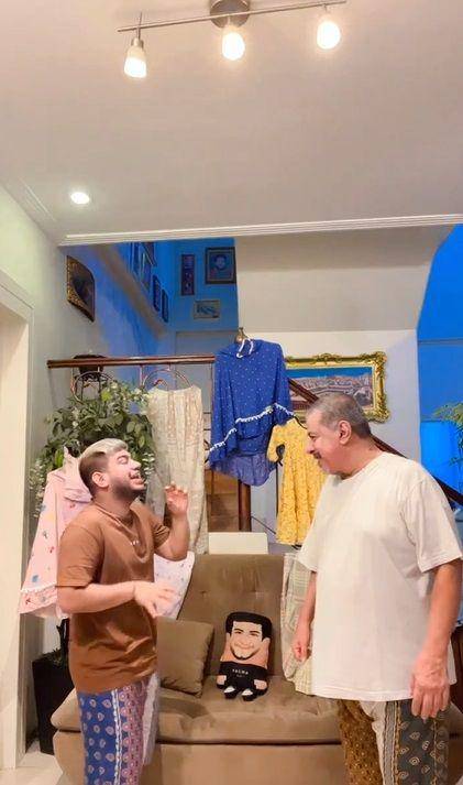 Fadil Jaidi dan Pak Muh (instagram.com/fadiljaidi)