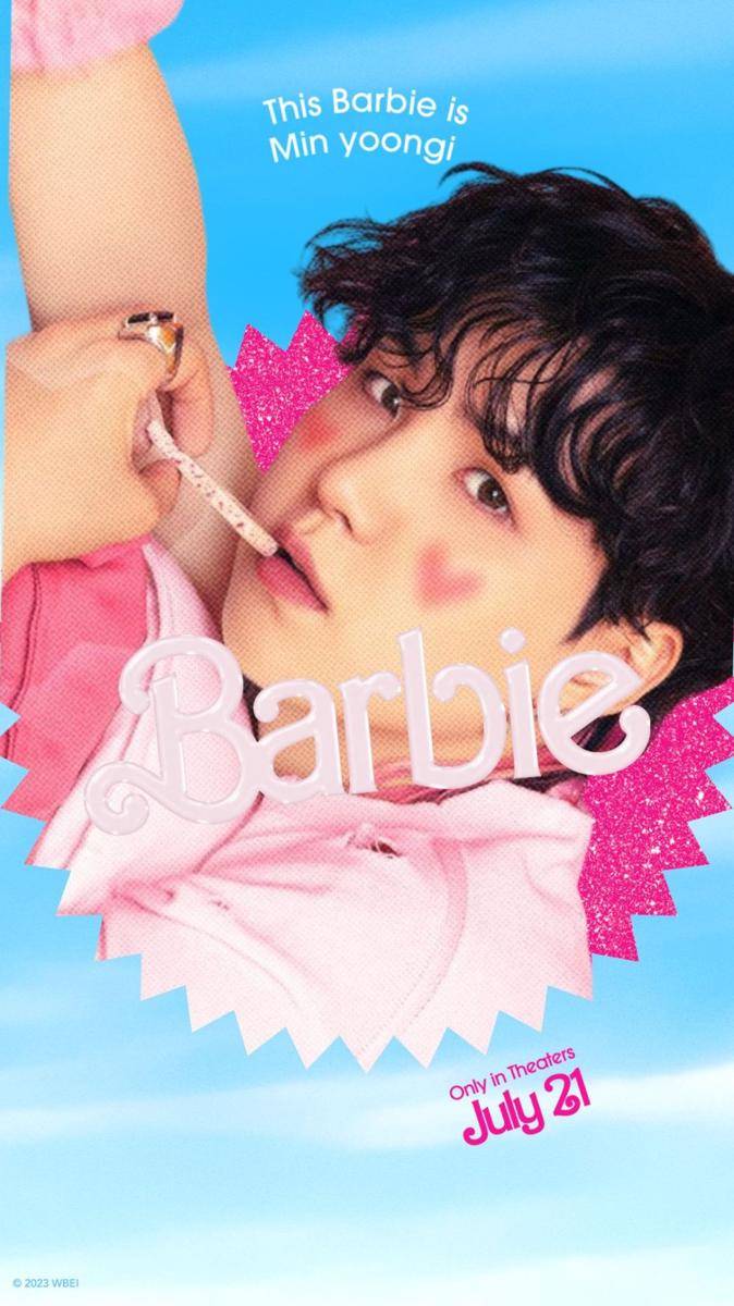 editan member BTS menjadi Ken di film Barbie (twitter.com/lowqymyg)