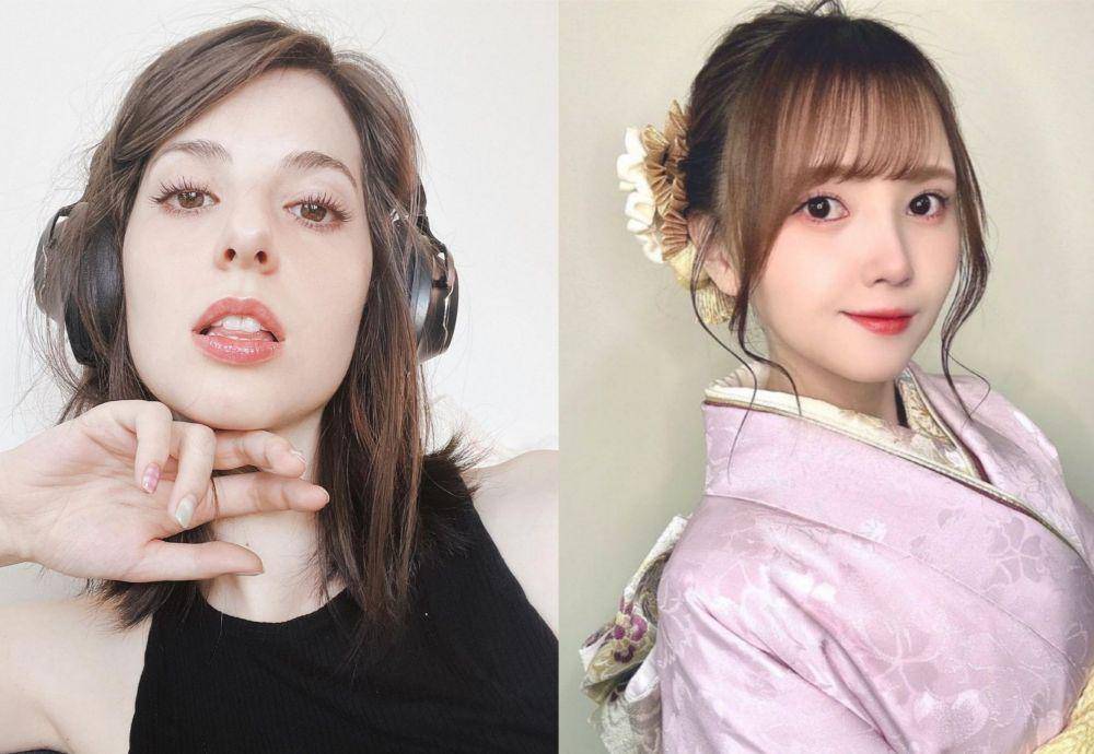 Voice actor versi English dan Jepang Ashley Graham (instagram.com/genevievebue | instagram.com/akarikito1060)