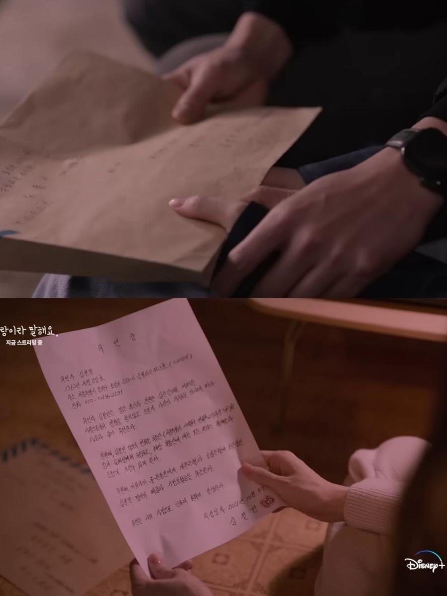 still cut Call It Love (youtube.com/DisneyPlusKR)