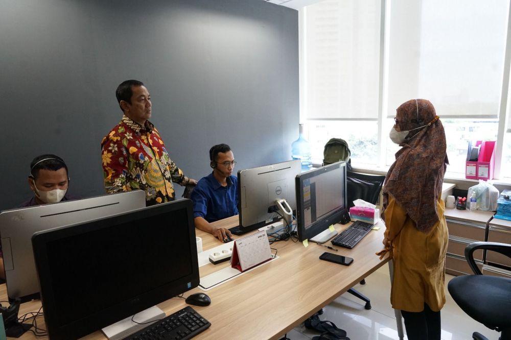 Lembaga Kebijakan Pengadaan Barang/Jasa Pemerintah (LKPP) RI Hendrar Prihadi meresmikan layanan call center LKPP RI selama 24 jam melalui nomor 144 (dok LKPP)