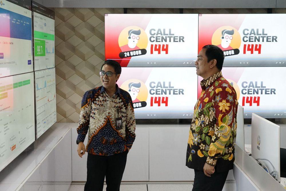 Lembaga Kebijakan Pengadaan Barang/Jasa Pemerintah (LKPP) RI Hendrar Prihadi meresmikan layanan call center LKPP RI selama 24 jam melalui nomor 144 (dok LKPP)