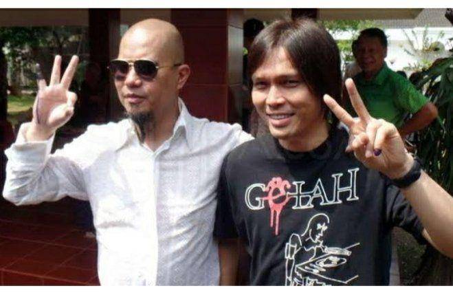 potret kenangan kebersamaan Ahmad Dhani dan Once (twitter.com/fikryfacri)