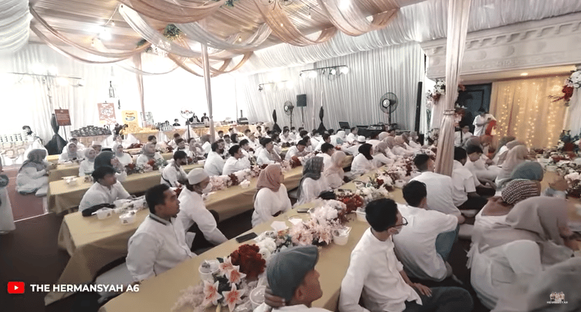 bukber karyawan Ashanty (Youtube.com/The Hermansyah A6)