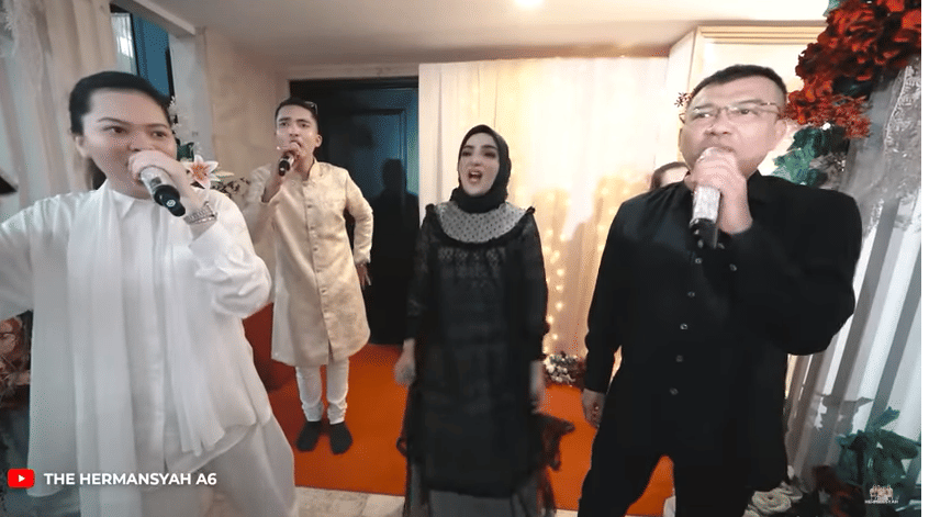 bukber karyawan Ashanty (Youtube.com/The Hermansyah A6)
