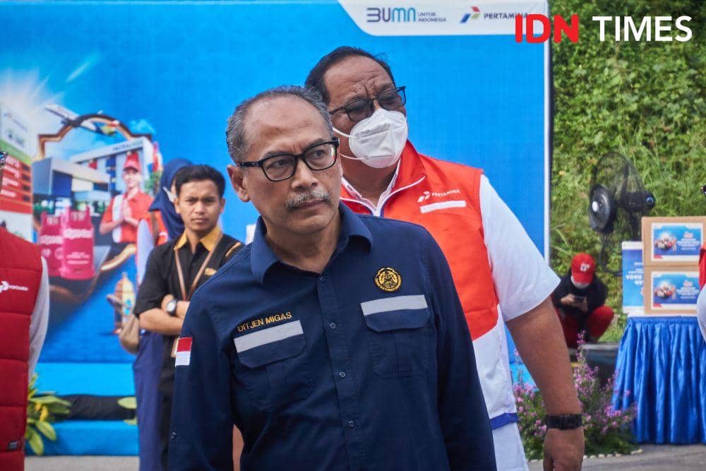 Dirjen Migas Kementerian ESDM, Tutuka Ariadji (IDN Times/Dhana Kencana)